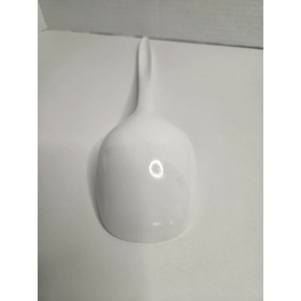 Hutzler Melamine Spoon Solid Serving White #532 Utensil 11.5